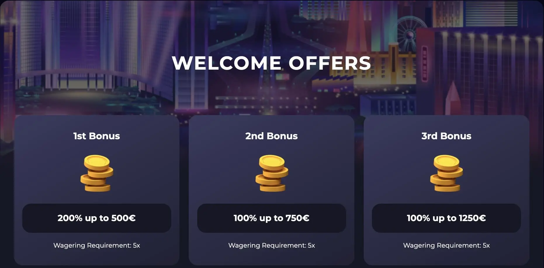 gxmble welcome offers non Gamstop